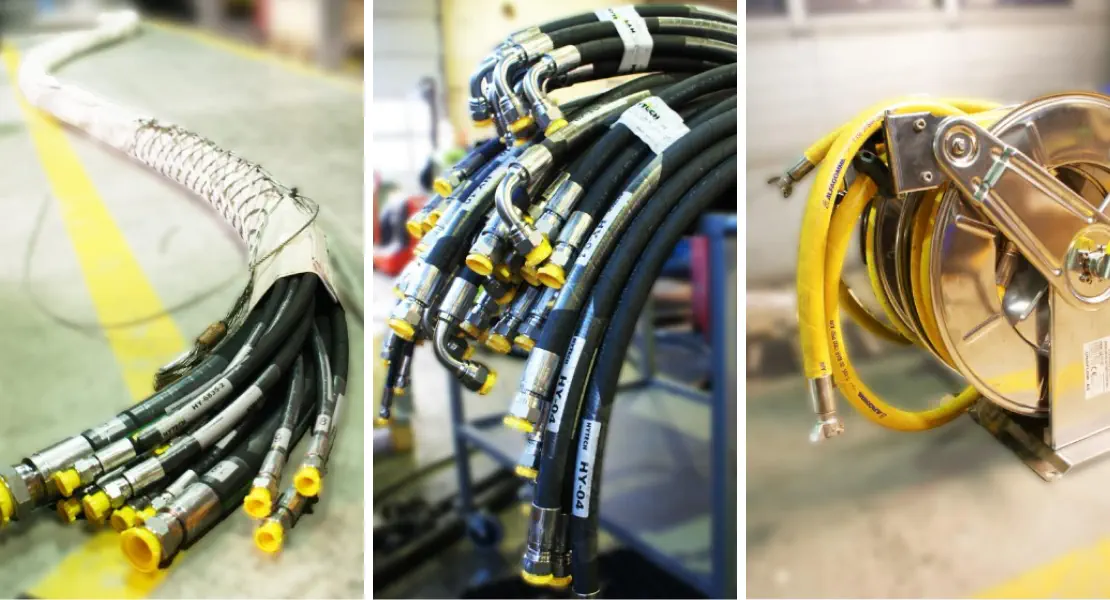 Industrielle og hydrauliske slanger